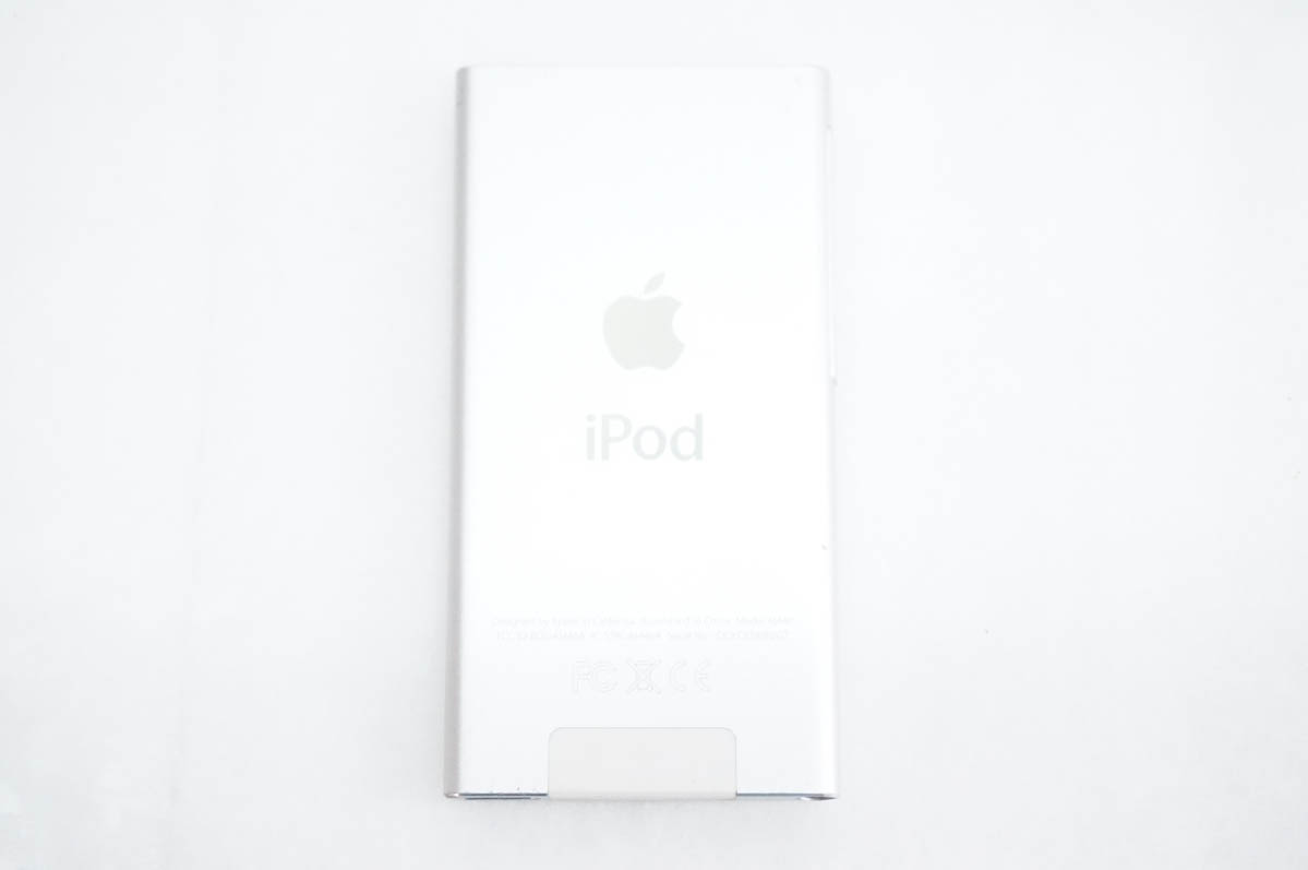 中古 Appleアップル 第7世代 iPod nano 16GB シルバー MD480LL : エス