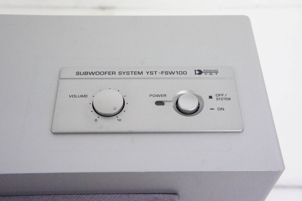 【美品】YAMAHA YST-FSW100 サブウーファーシステム ヤマハ Amazon.co.jp: YAMAHA サブウーファーシステム YST-FSW100S