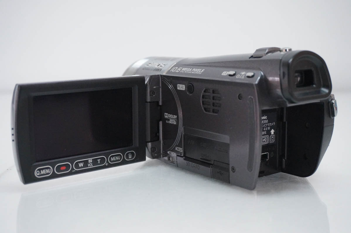 中古 Panasonicパナソニック HDC-TM350 ハイビジョンデジタルビデオ
