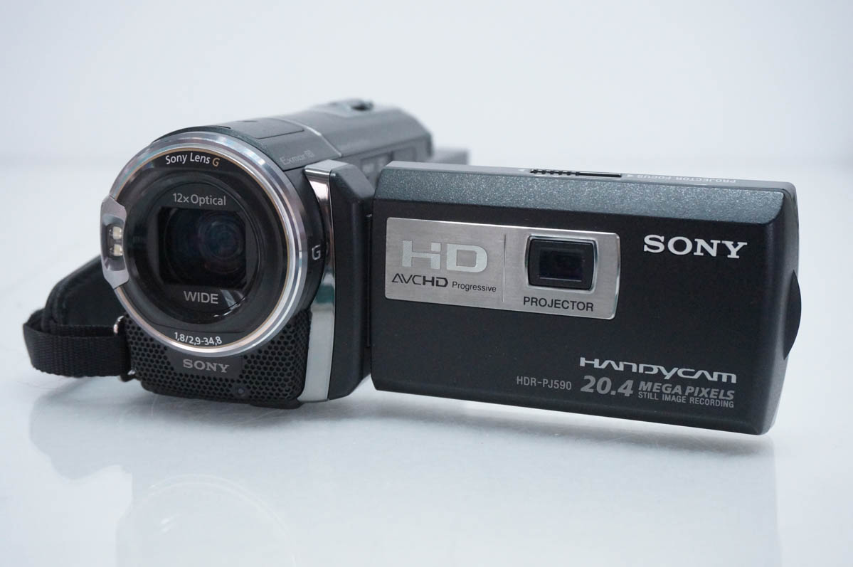中古美品Sony HDR-PJ590V ビデオカメラ 中古 SONYソニー プロジェクターハンディカム HDR-PJ590V デジタルHD