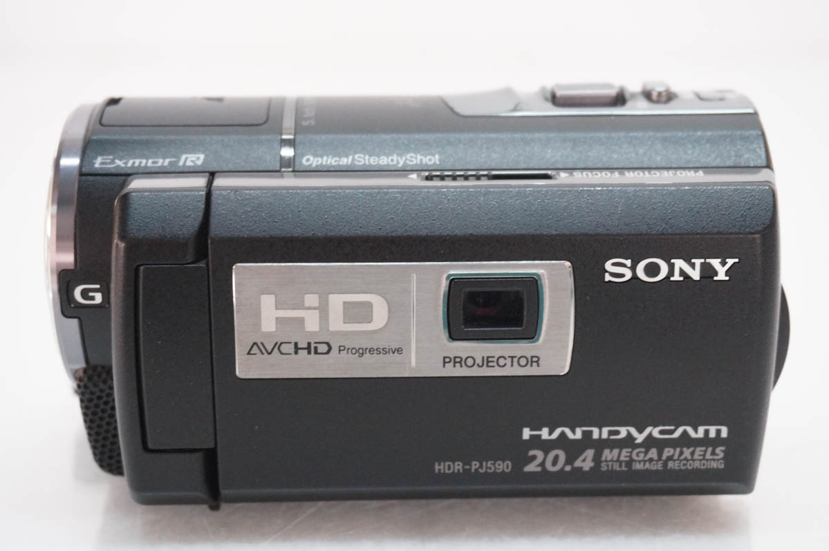 中古 SONYソニー プロジェクターハンディカム HDR-PJ590V デジタルHD