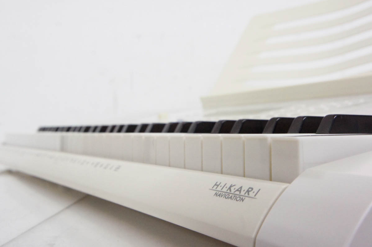 中古 CASIOカシオ 光ナビゲーションキーボード LK-222 電子