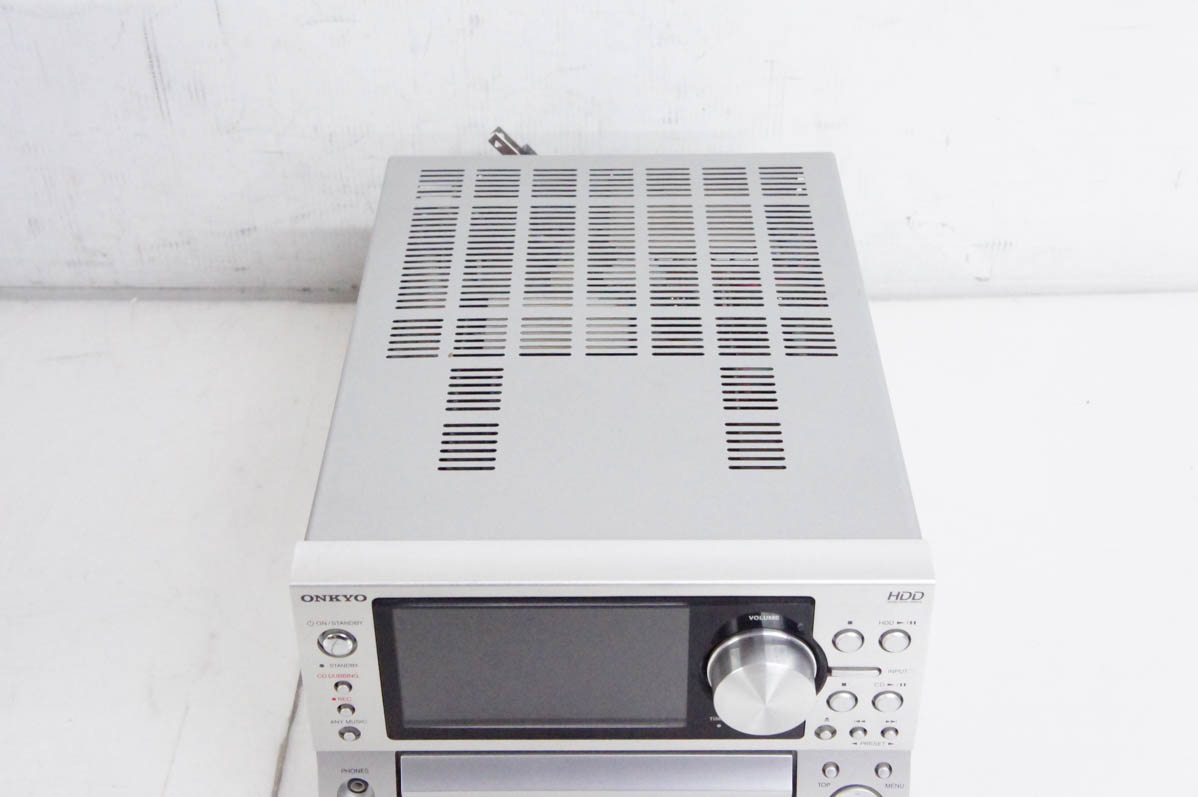 ONKYO　オンキヨー　BR-NX10A　CD/HDDチューナーアンプ　動作品 Amazon.co.jp: ONKYO CD/HDDチューナーアンプシステム BR-NX10A(S
