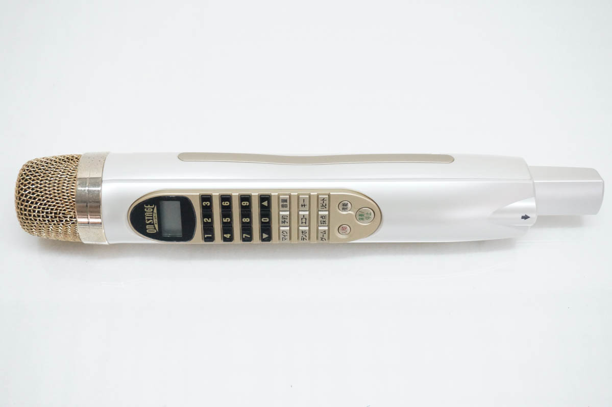 中古 ペアマイク Z-PKD2付き ON STAGE オンステージ 家庭用カラオケ Z