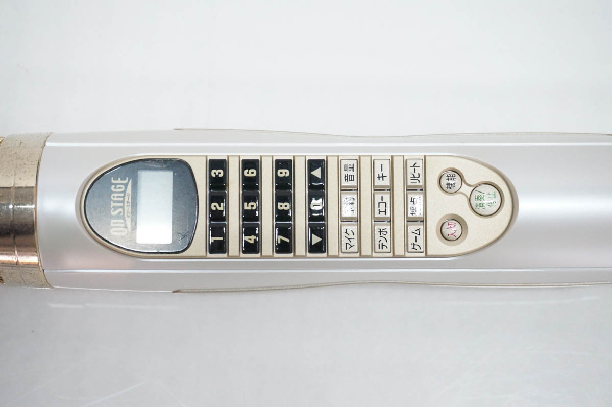中古 ペアマイク Z-PKD2付き ON STAGE オンステージ 家庭用カラオケ Z