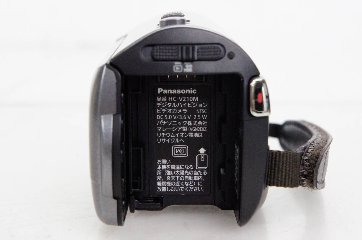 中古 Panasonicパナソニック デジタルハイビジョンビデオカメラ HC-V210M-H メモリータイプ 8GB : d0254024 :  エスネットショップ ヤフー店 - 通販 - Yahoo!ショッピング