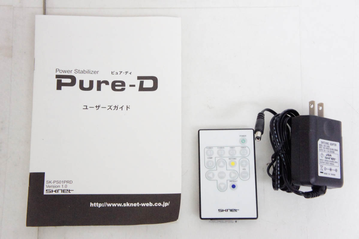 中古 SKNETエスケイネットパワースタビライザー Pure-D SK-PS01PRD