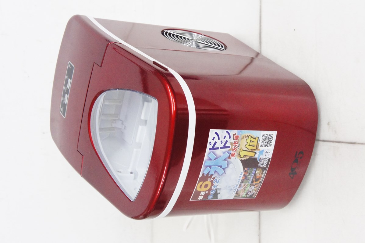 ⭐︎送料無料　新品未使用　新型高速製氷機　405-imcn01 レッド⭐︎ 新型高速製氷機 - 有限会社405 Limited Company 405