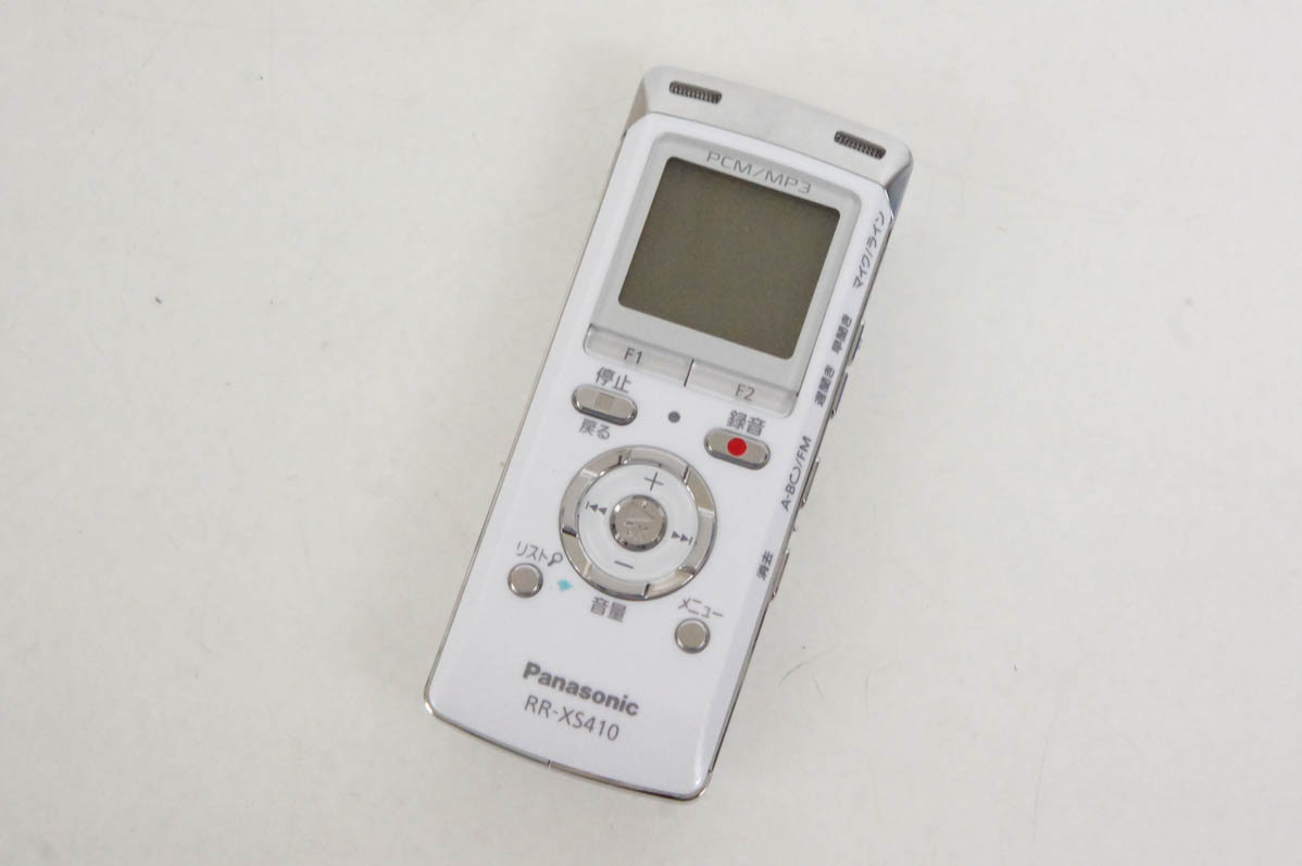 中古 Panasonicパナソニック ICレコーダー RR-XS410 4GB