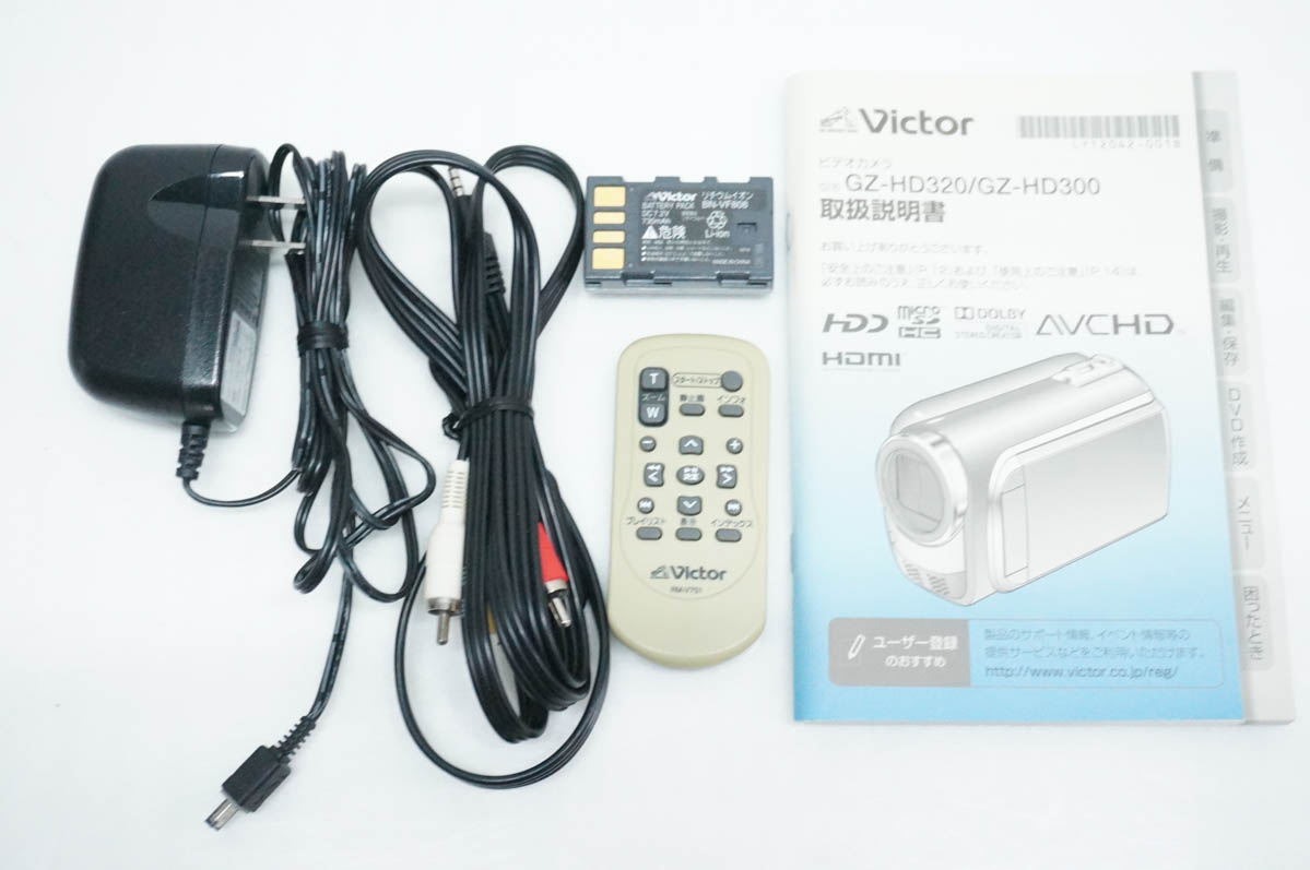 中古 JVC Victorビクター エブリオEverio ハイビジョンデジタルビデオ