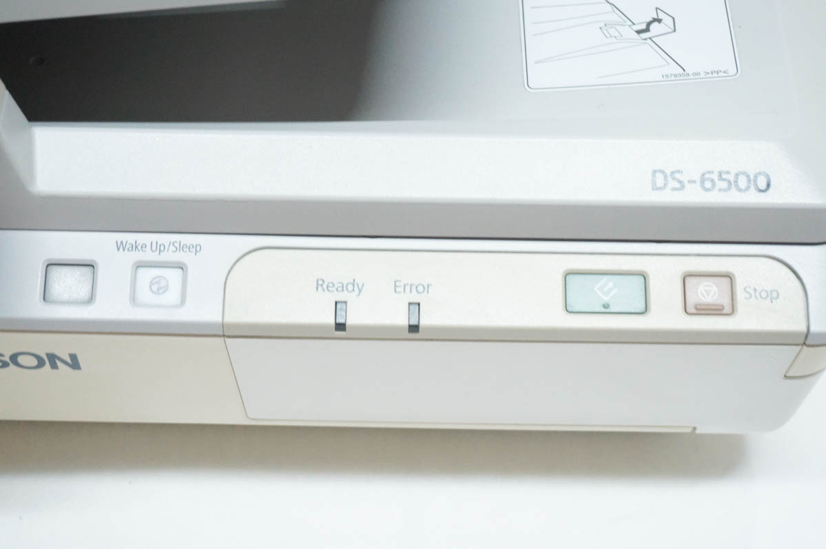 【中古】「未使用品」EPSON A4高耐久フラットベッドスキャナー DS-6500 A4対応 1200dpi CCDセンサー ADF搭載 両面同時読み取り対応 重送検知機能搭載 スタンダードモ 中古 EPSONエプソン A4対応 ADF搭載フラットベッドスキャナー DS-6500
