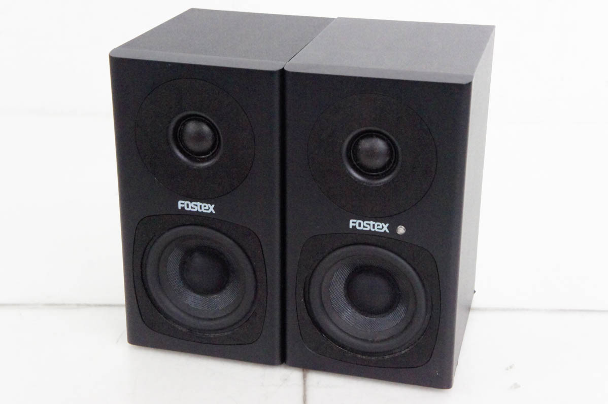 中古 FOSTEXフォステクス パワードモニタースピーカー PM0.3