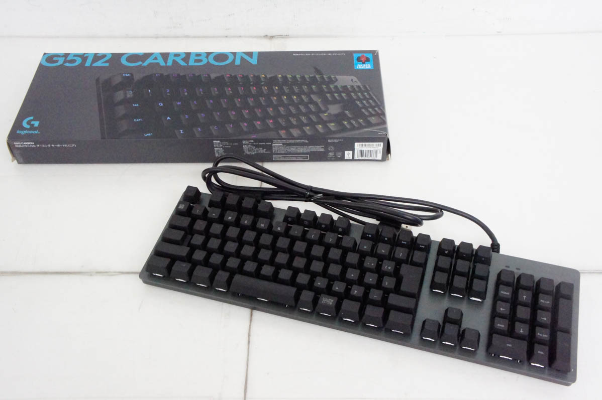 【中古】Logicoolロジクール ゲーミングキーボード G512r-LN 中古 Logicoolロジクール ゲーミングキーボード G512r-LN : エス