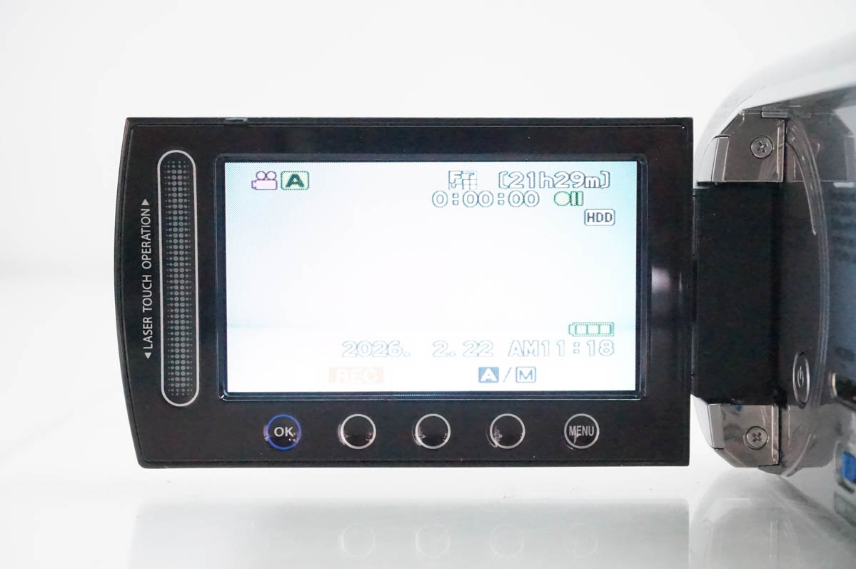 中古 JVC Victorビクター エブリオEverio ビデオカメラ GZ-MG840 60GB