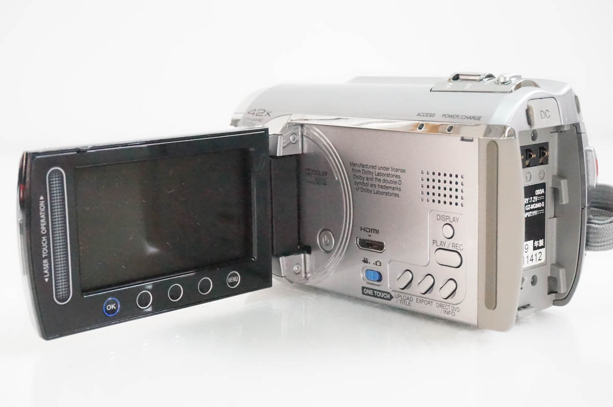 中古 JVC Victorビクター エブリオEverio ビデオカメラ GZ-MG840 60GB