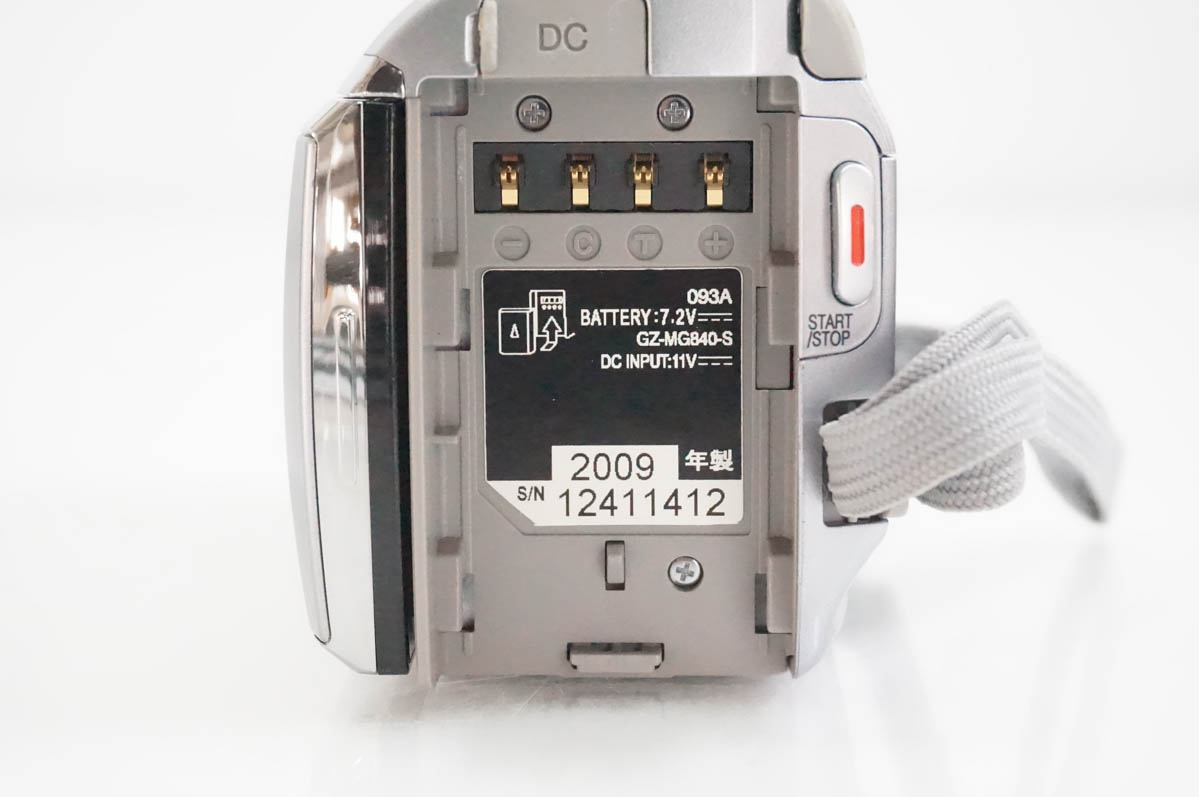 中古 JVC Victorビクター エブリオEverio ビデオカメラ GZ-MG840 60GB