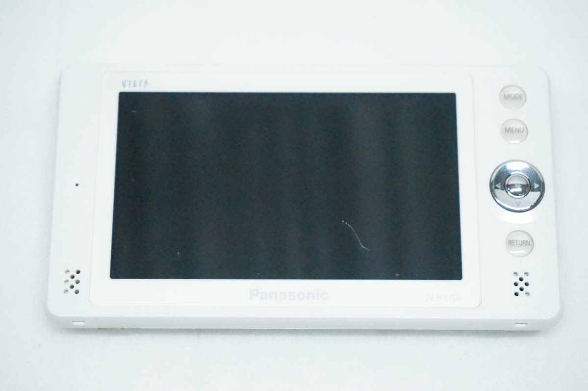 中古 Panasonicパナソニック ポータブルワンセグテレビ 5V型 VIERA
