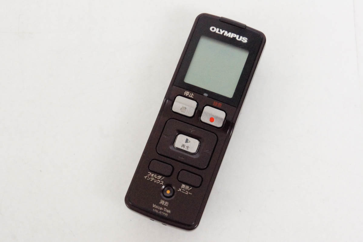 中古 OLYMPUSオリンパス ICレコーダー Voice-Trekボイストレック VN-6200 1GBメモリー内蔵