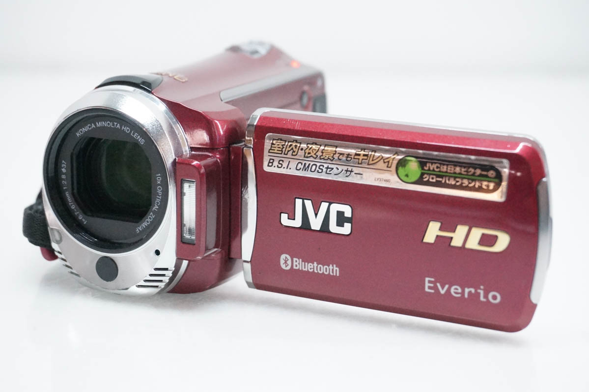 JVC GZ-HM570-R HD エブリオ ビデオカメラ○現状品 JVCケンウッド