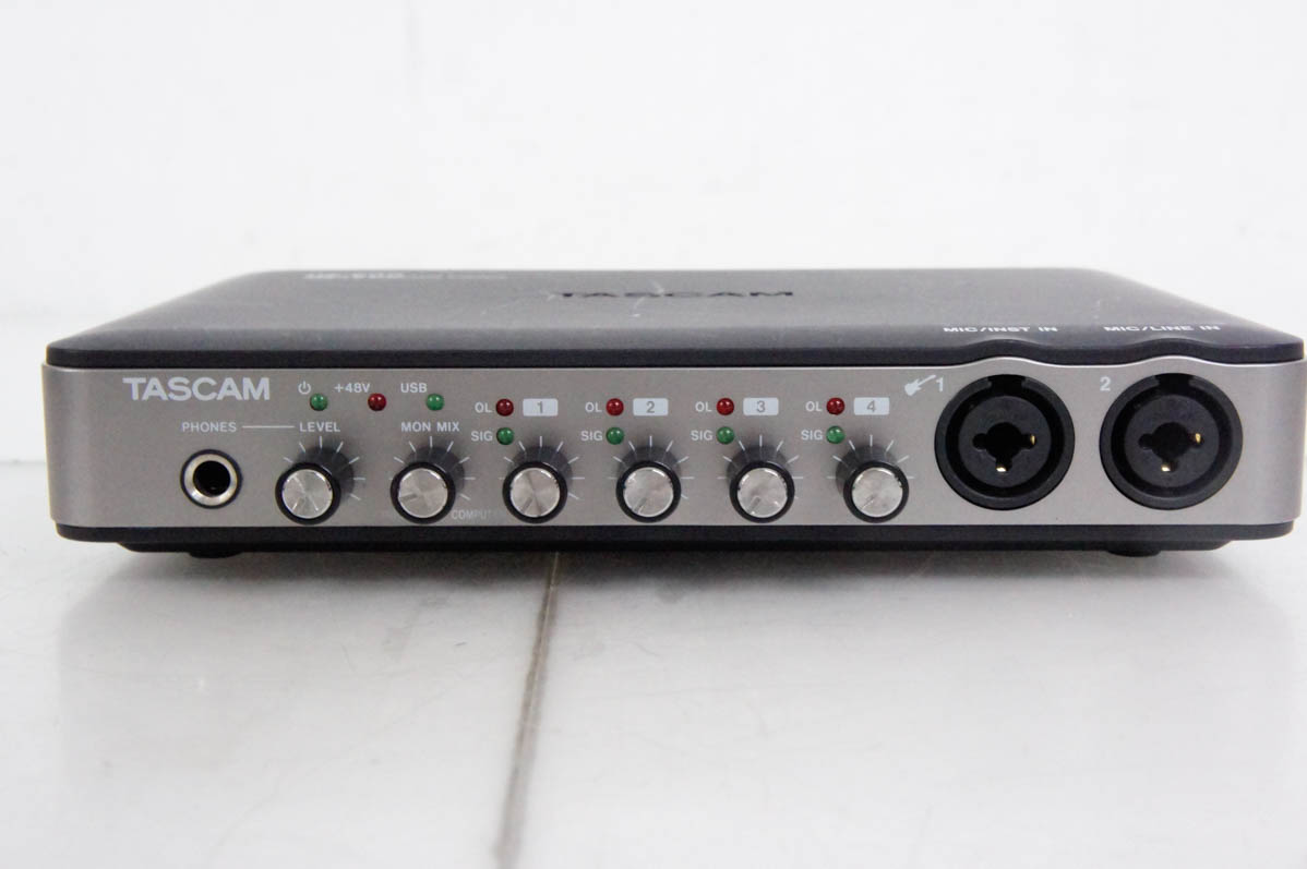 中古 TASCAMタスカム 6IN/4OUTフロントオペレーョンタイプ
