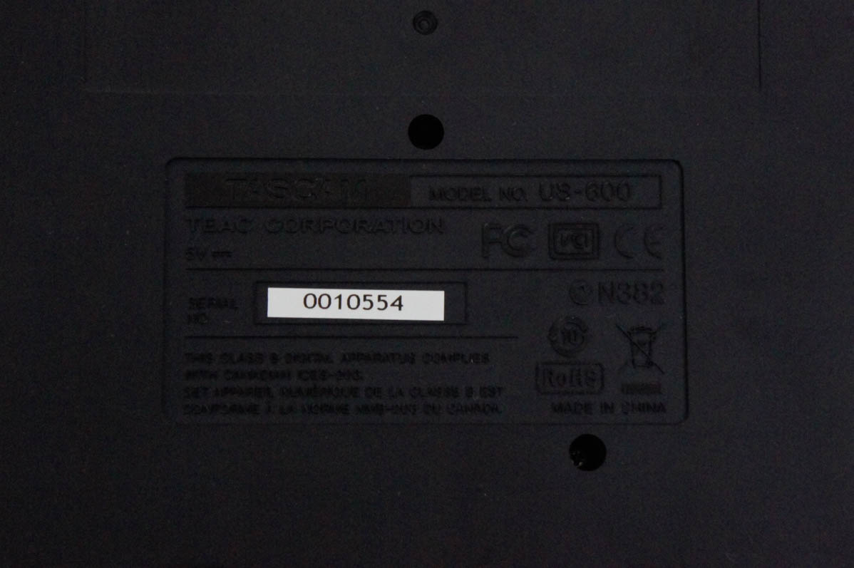 中古 TASCAMタスカム 6IN/4OUTフロントオペレーョンタイプ