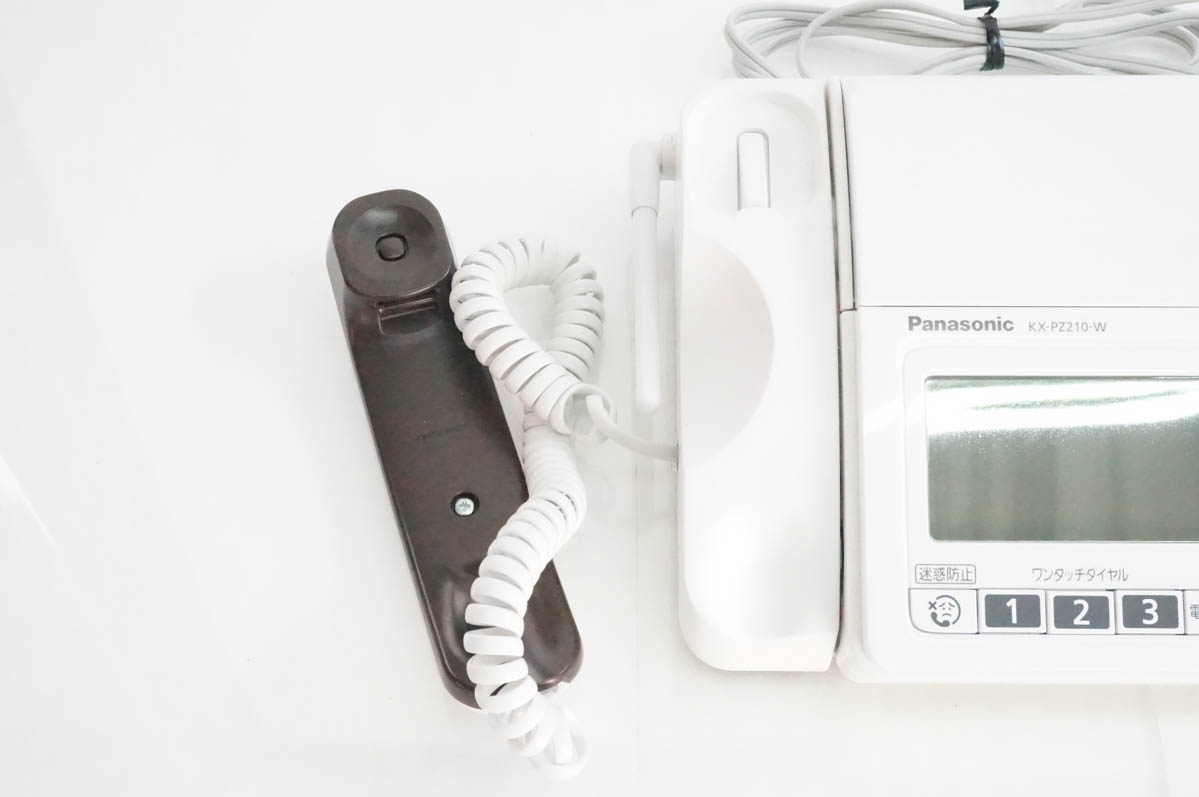 中古 Panasonicパナソニック 普通紙ファックス おたっくす KX-PZ210 親 