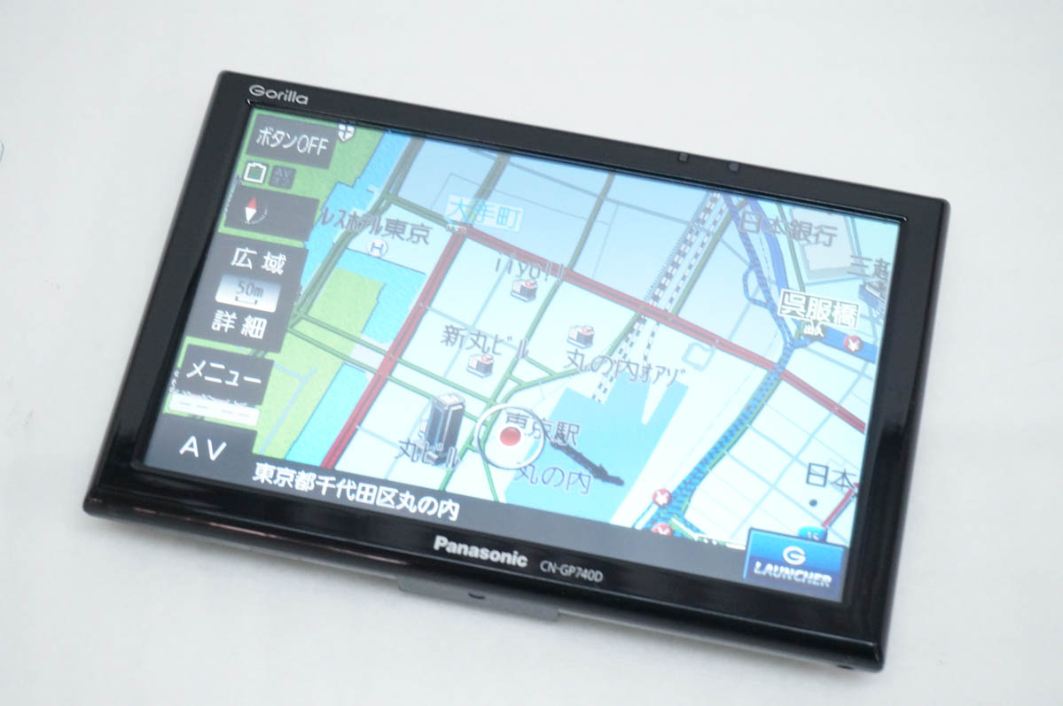 中古 Panasonicパナソニック 7V型 SSDポータブルカーナビゲーション 