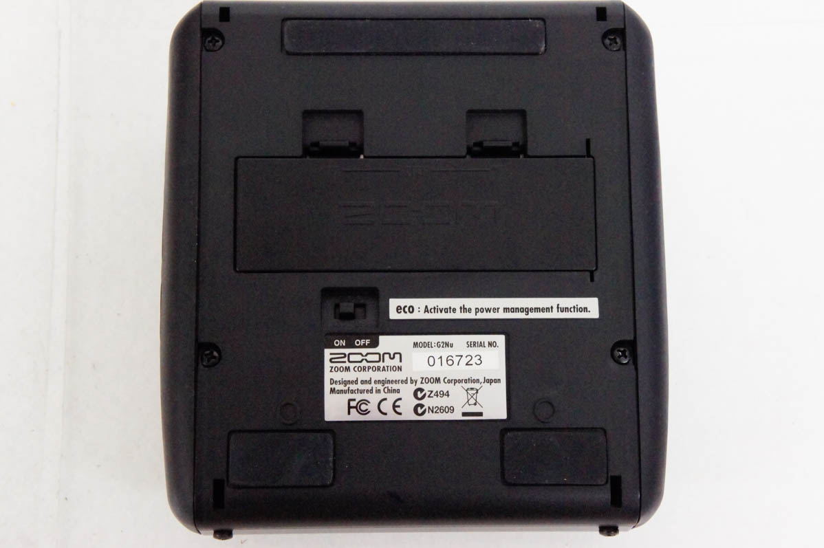 中古 ZOOMズーム ギター用マルチエフェクターオーディオ