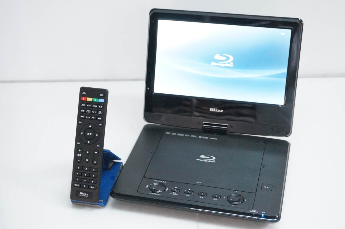 中古 ダイニチ電子 Wizz 10インチポータブルBD/DVDプレーヤー DB
