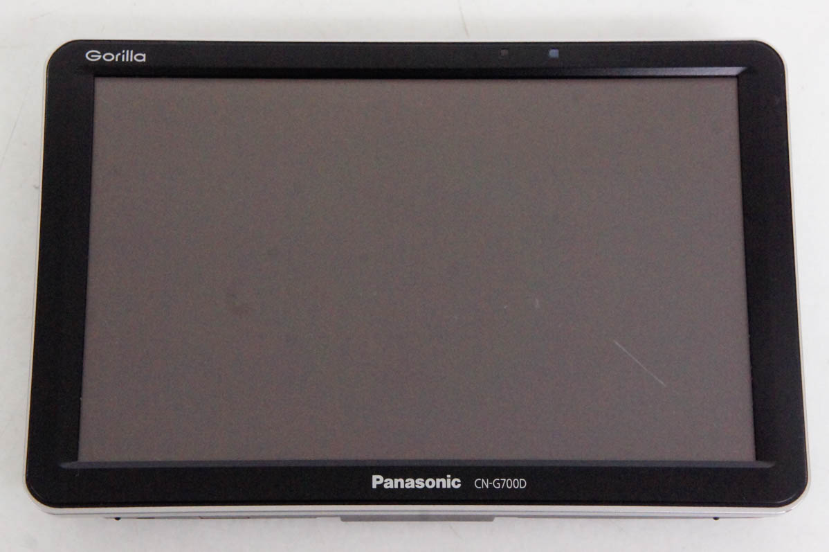 中古 Panasonicパナソニック 7型ポータブルナビ Gorilla CN-G700D ワンセグ カーナビ本体