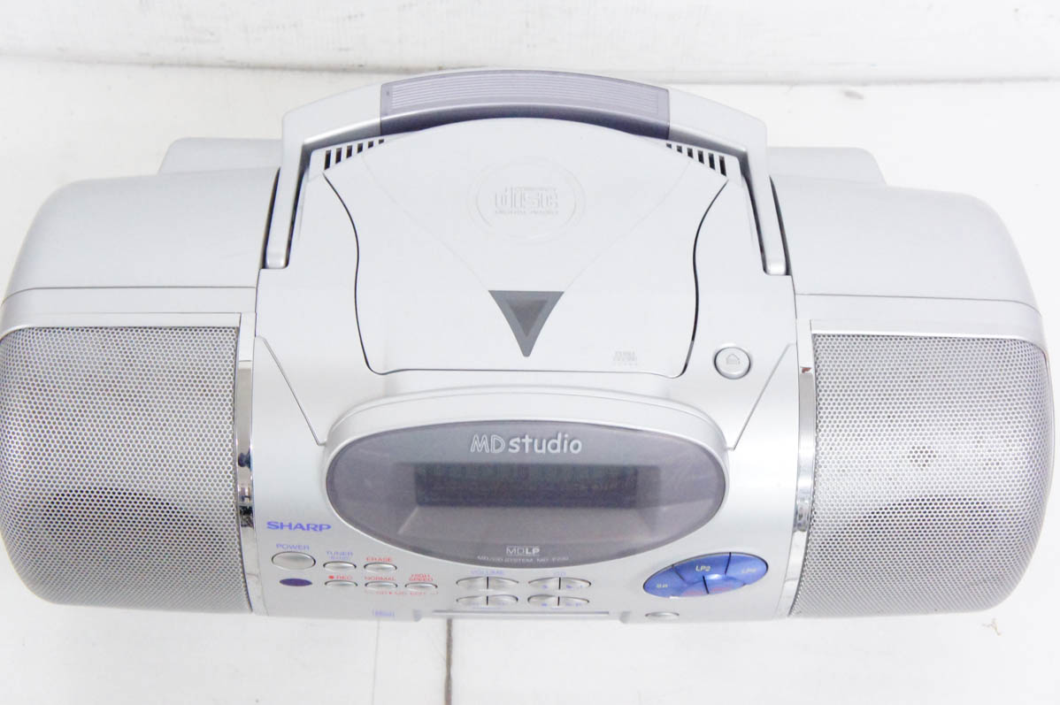 【動作確認済】SHARP MD-F220-B MDstudio 2002年製 SHARP MD-F220 MDstudio MDLP 正常動作品 2002年製 - メルカリ