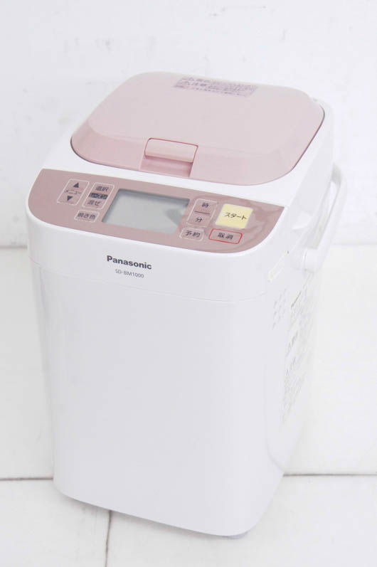 【新品未使用】パナソニック SD-BM1000-P　ホームベーカリー 中古 Panasonicパナソニック ホームベーカリー 1斤タイプ SD-BM1000-P
