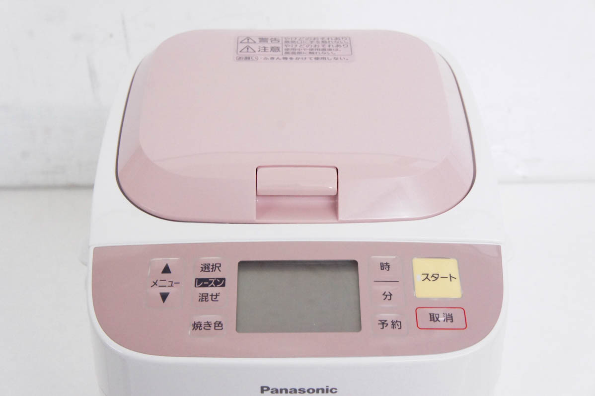 中古 Panasonicパナソニック ホームベーカリー 1斤タイプ SD-BM1000-P