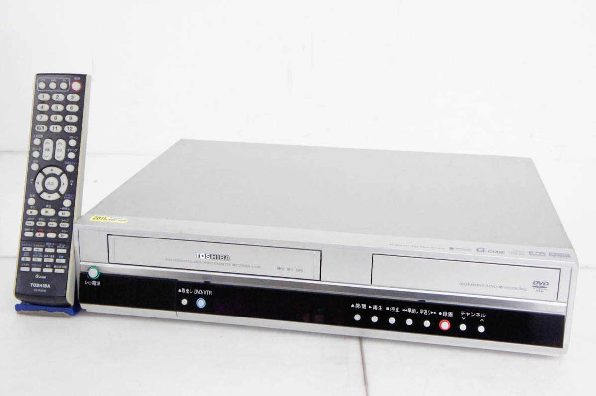 中古 東芝TOSHIBA VTR一体型DVDビデオプレーヤー DVDプレーヤー 中古 東芝TOSHIBA VTR一体型DVDビデオプレーヤー DVDプレーヤー