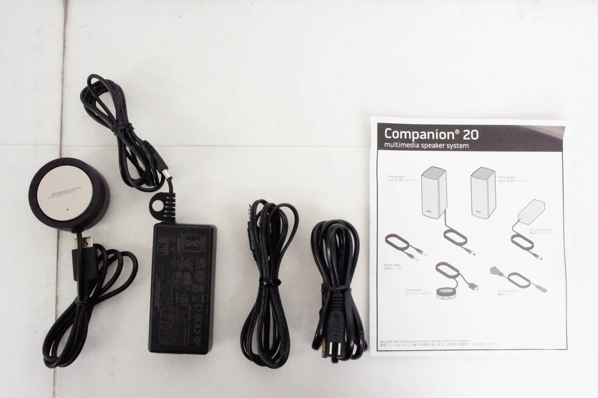 中古 BOSEボーズ マルチメディアスピーカーシステム Companion20