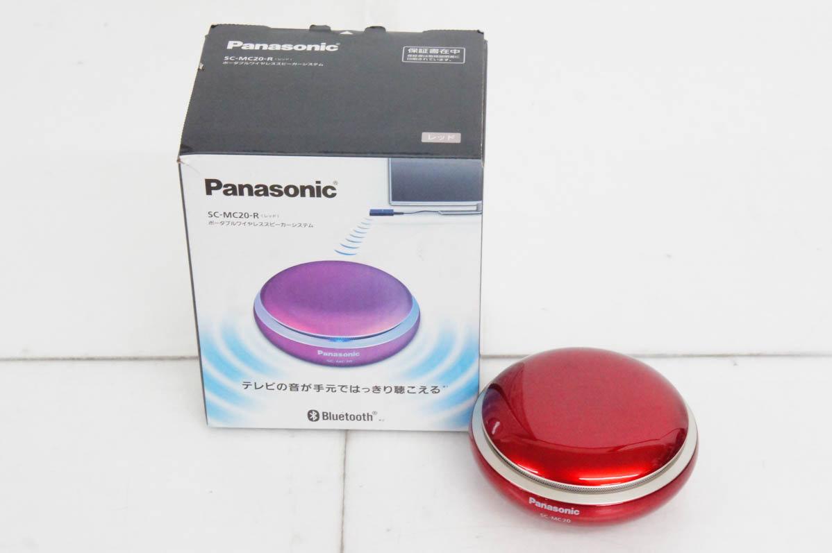 中古 Panasonicパナソニック ポータブルワイヤレススピーカーシステム
