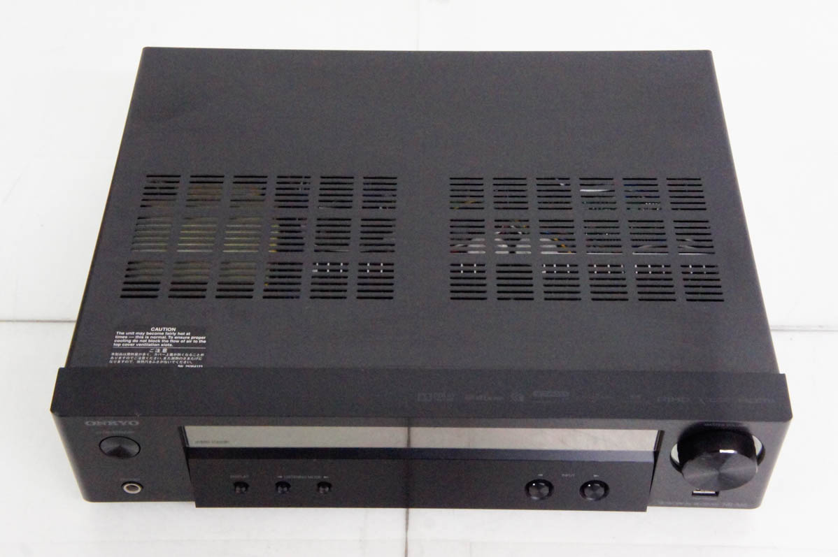 中古 ONKYOオンキヨー ネットワークAVレシーバー NR-365 : エス