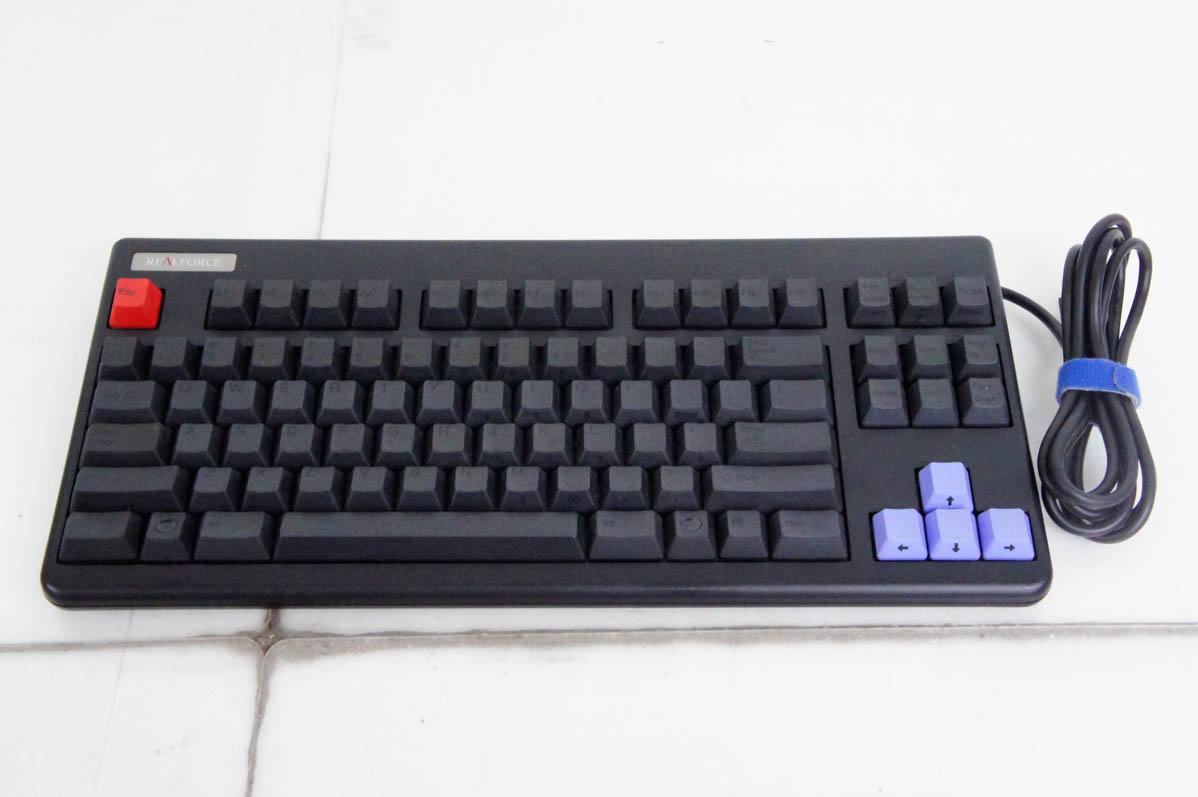 中古 Topre東プレ RealForce リアルフォース 87UB 英語87配列 USB