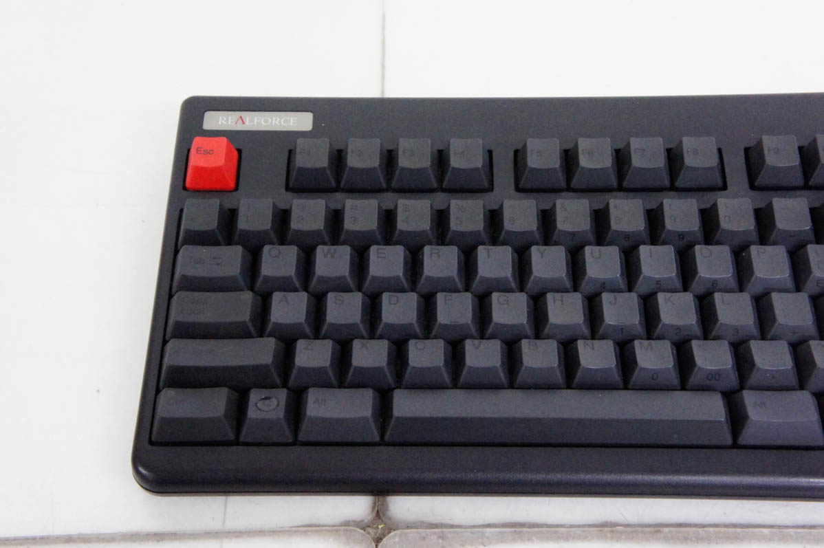 中古 Topre東プレ RealForce リアルフォース 87UB 英語87配列 USB 