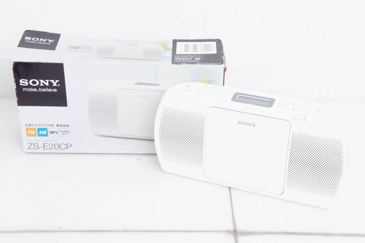 中古 SONYソニー 薄型CDラジオ ZS-E20CP : エスネットショップ ヤフー