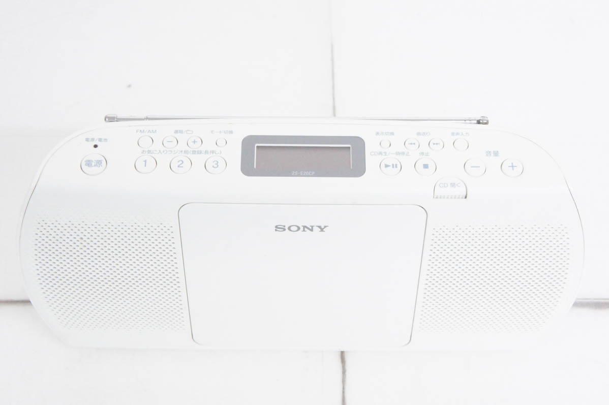 中古 SONYソニー 薄型CDラジオ ZS-E20CP : エスネットショップ ヤフー