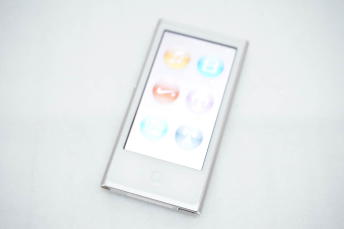 中古 Appleアップル 第7世代 iPod nano 16GB MKN22J シルバー : エス 