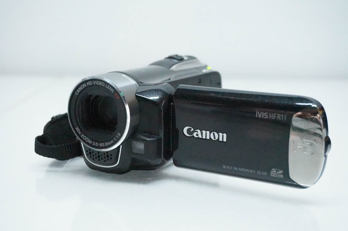 中古 キヤノンCANON フルハイビジョンデジタルビデオカメラ メモリー