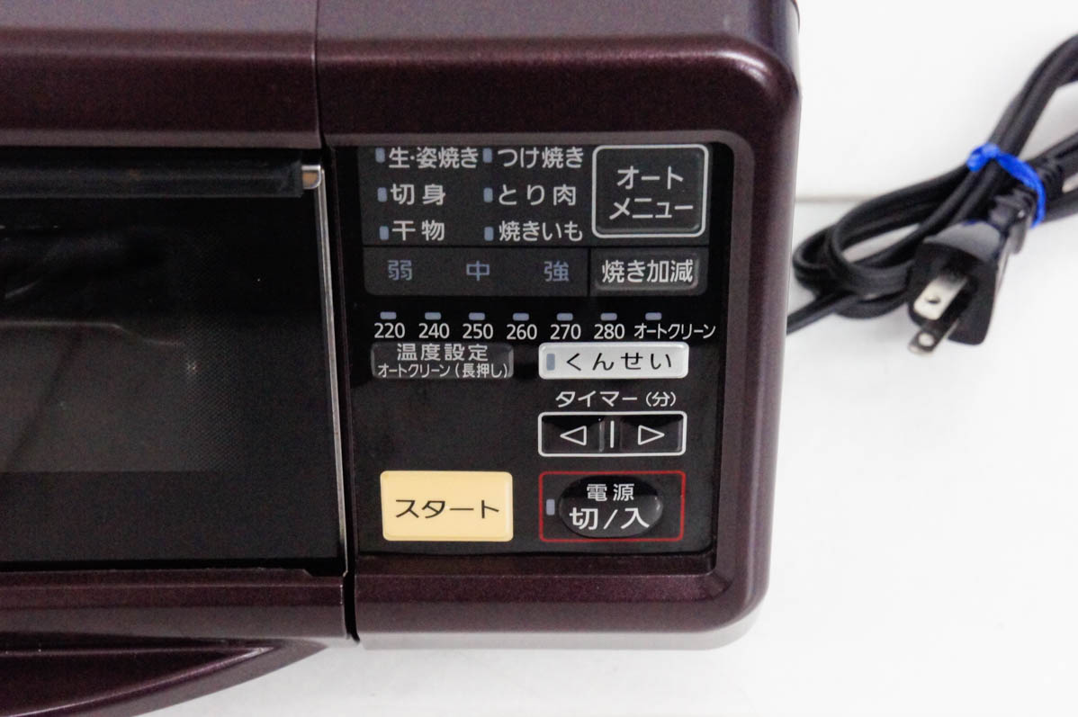 中古 C Panasonicパナソニック スモーク＆ロースター けむらん亭 NF-RT1000-T｜snet-shop｜02