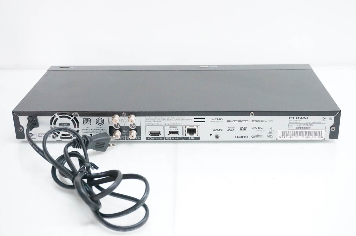 FUNAI ブルーレイ、DVDレコーダー｜テレビ、映像機器｜テレビ