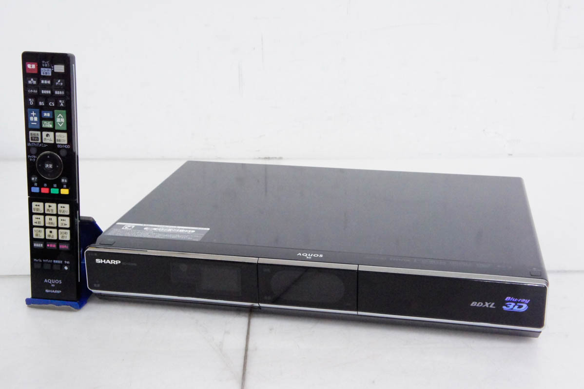 【美品】シャープ Blu-ray Disc BD-HDW65 中古 SHARPシャープ ブルーレイレコーダー AQUOSアクオス BD