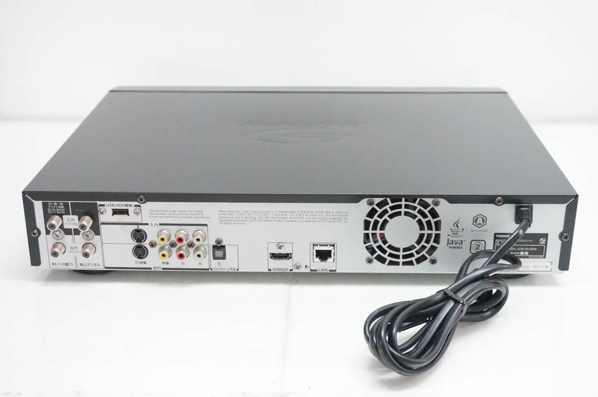 中古 東芝TOSHIBA ブルーレイレコーダー...の詳細画像2