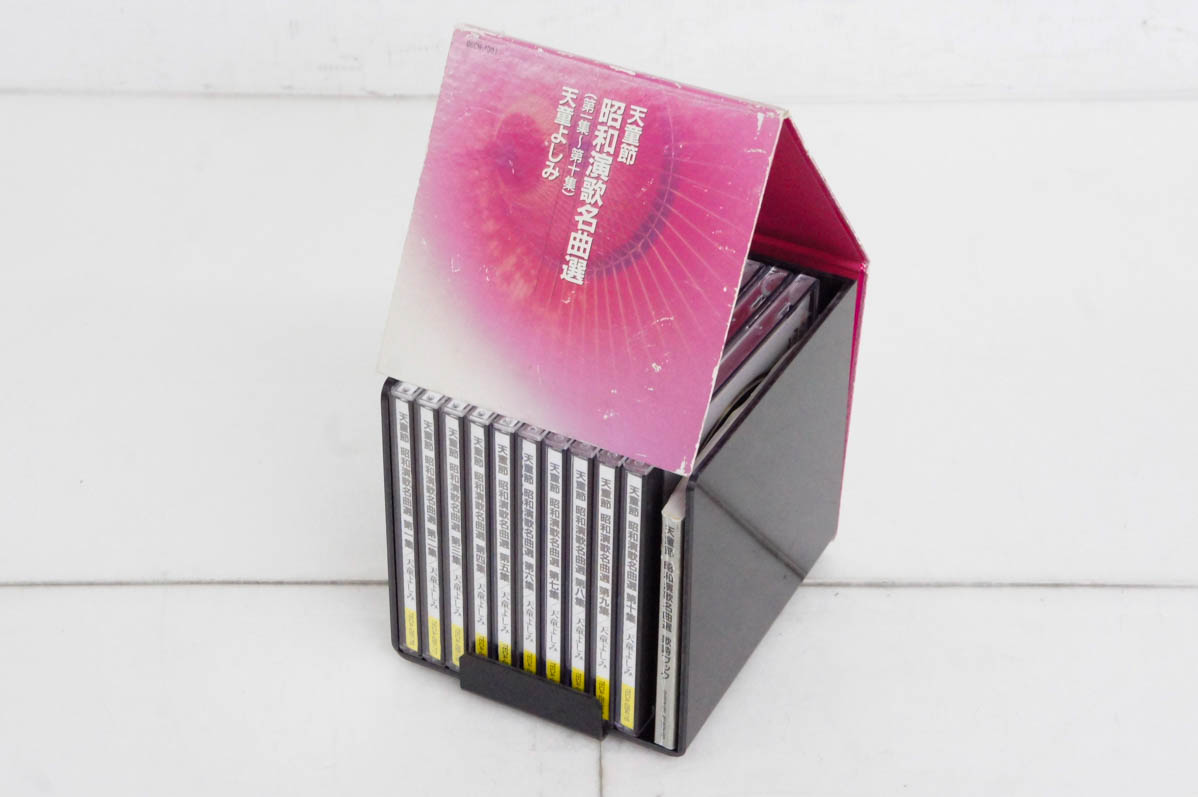 【中古】天童よしみ 天童節 昭和演歌名曲選 CD 第一集?第十集 中古 天童よしみ 天童節 昭和演歌名曲選 CD 第一集〜第十集