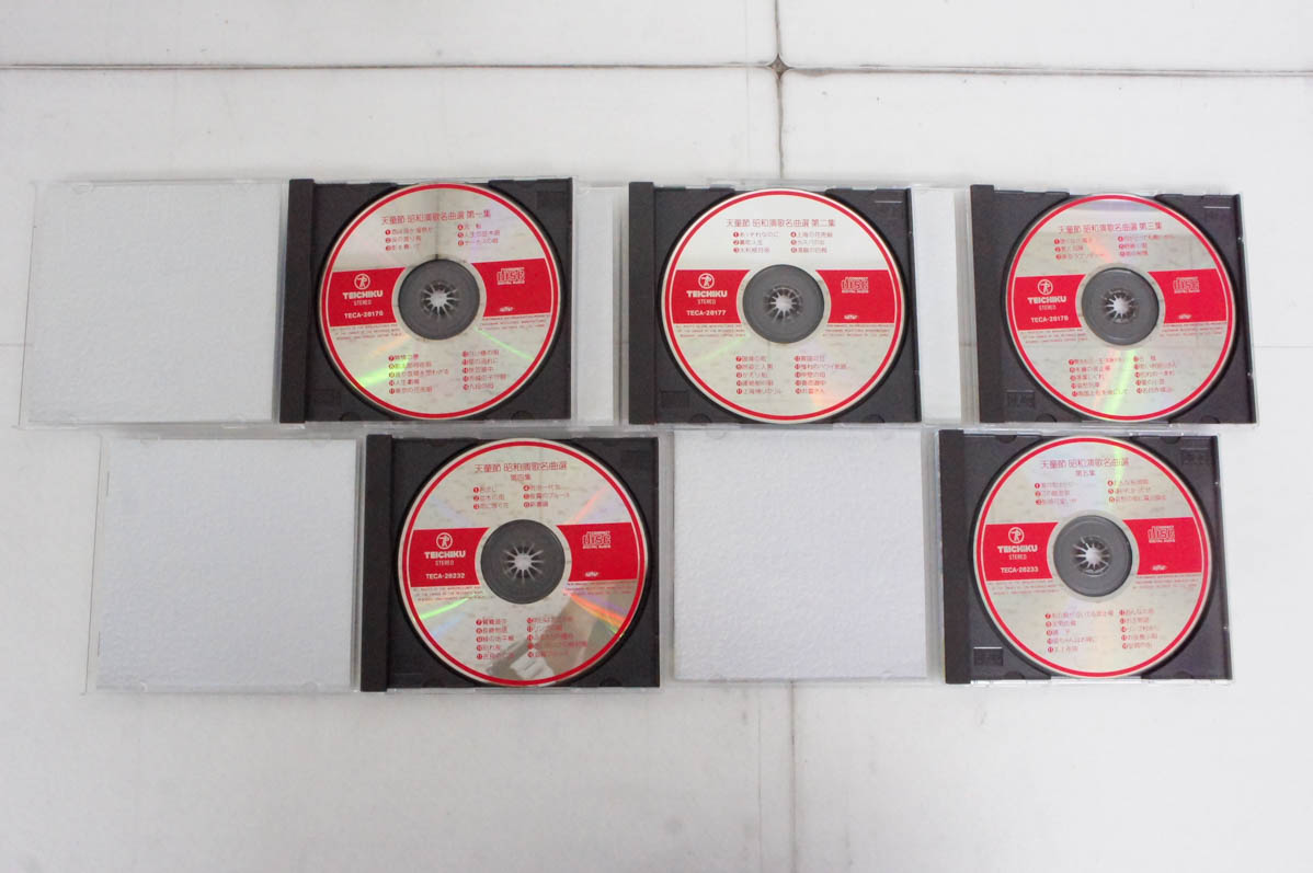 【中古】天童よしみ 天童節 昭和演歌名曲選 CD 第一集?第十集 中古 天童よしみ 天童節 昭和演歌名曲選 CD 第一集〜第十集