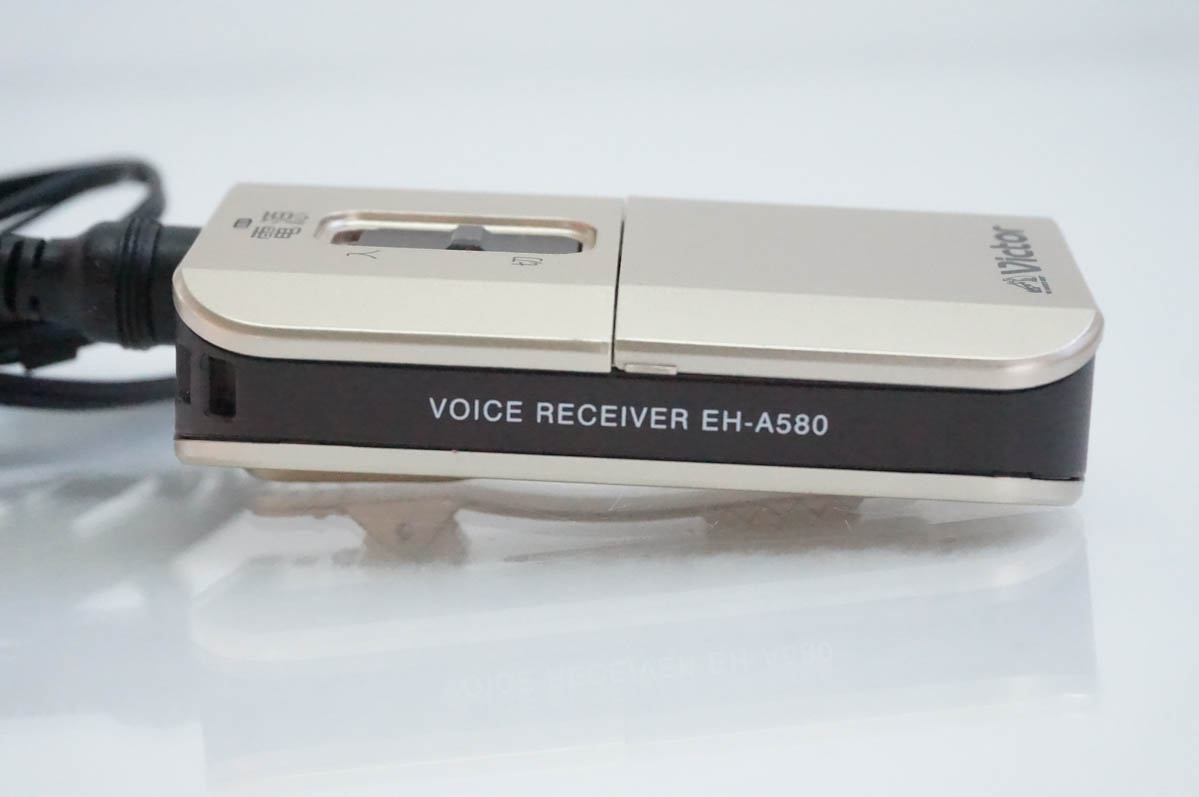 ☆ 未使用品！！ Victor ボイスレシーバー みみ楽 集音器 EH-A580 中古 Victorビクター×ココチモモデル ボイスレシーバー みみ楽 EH-A580